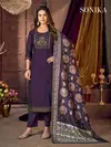 Sonika By Banwery Vertican Silk Online Kurti With Bottom Dupatta Wholesale
